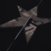 Load image into Gallery viewer, CARPET COMPANY C-Star Thermal Hoodie Black
