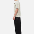 DIME Cable Knit Polo Oatmeal