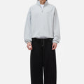 DIME Classic Terry Quarter Zip Heather Gray