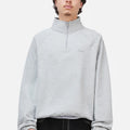 DIME Classic Terry Quarter Zip Heather Gray