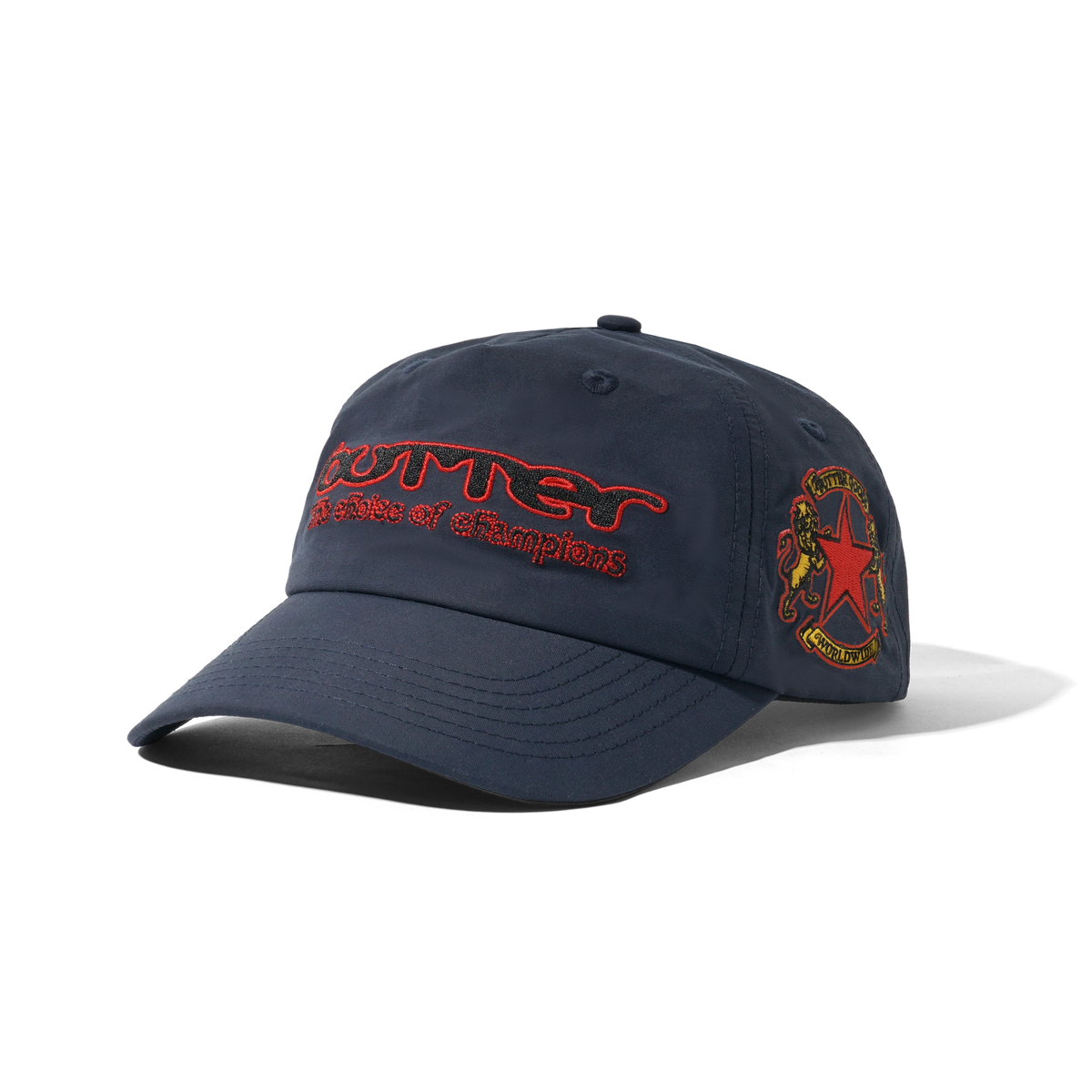 BUTTER GOODS x UMBRO Victory 5 Panel Cap Navy