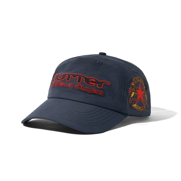 BUTTER GOODS x UMBRO Victory 5 Panel Cap Navy