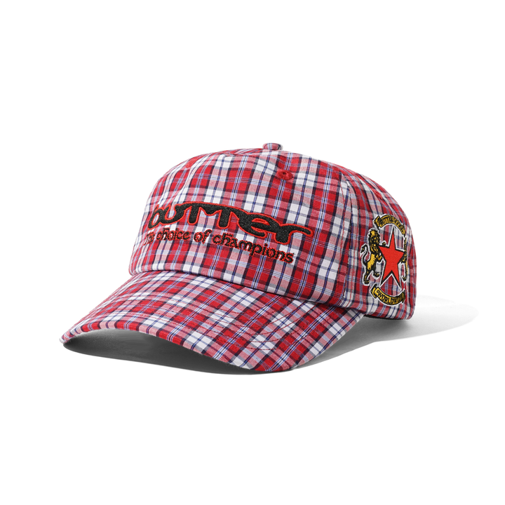 BUTTER GOODS x UMBRO Victory 5 Panel Cap Plaid