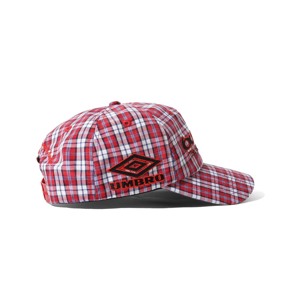 BUTTER GOODS x UMBRO Victory 5 Panel Cap Plaid