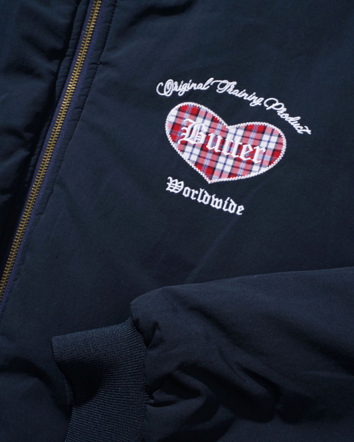 BUTTER GOODS x UMBRO Victory Jacket Navy