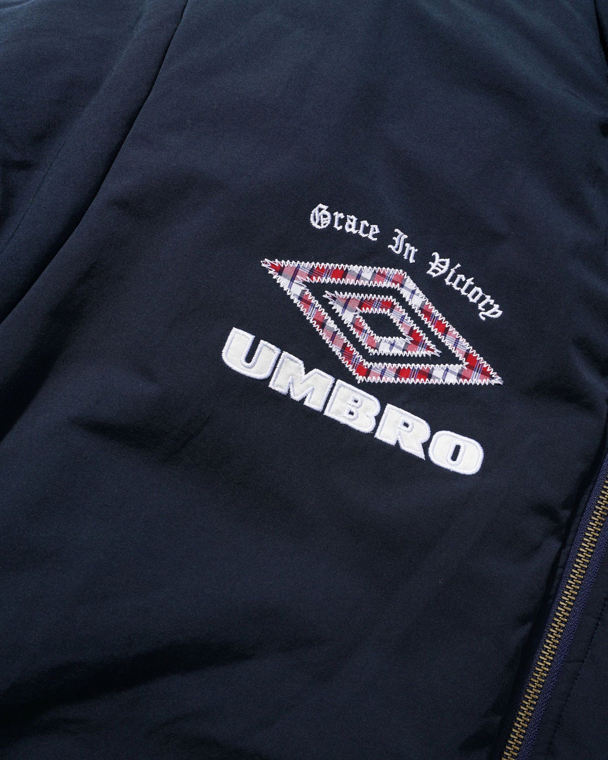 BUTTER GOODS x UMBRO Victory Jacket Navy