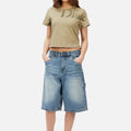 DIME Classic Stencil Tee Military Olive