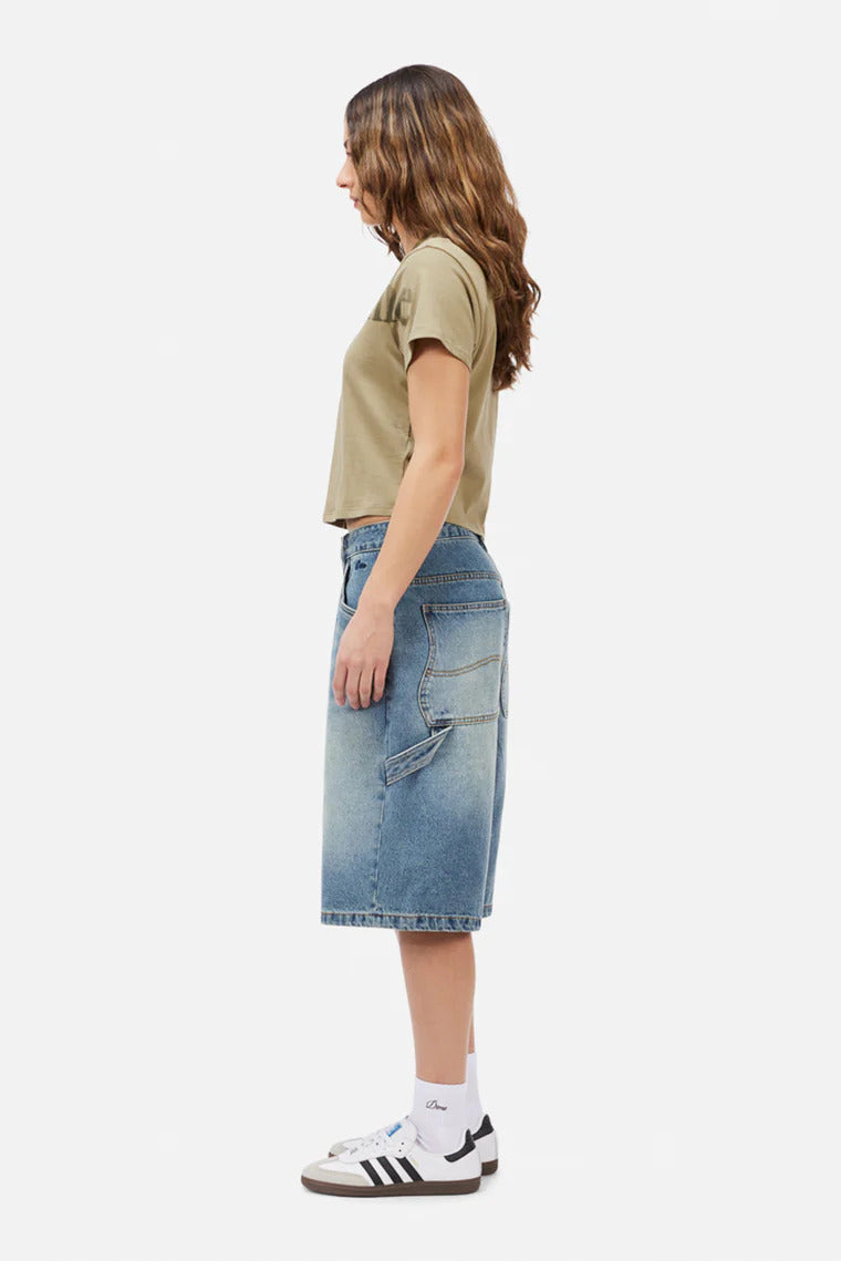 DIME Classic Stencil Tee Military Olive