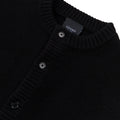 GRAND COLLECTION Wool Cardigan Black
