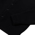 GRAND COLLECTION Wool Cardigan Black