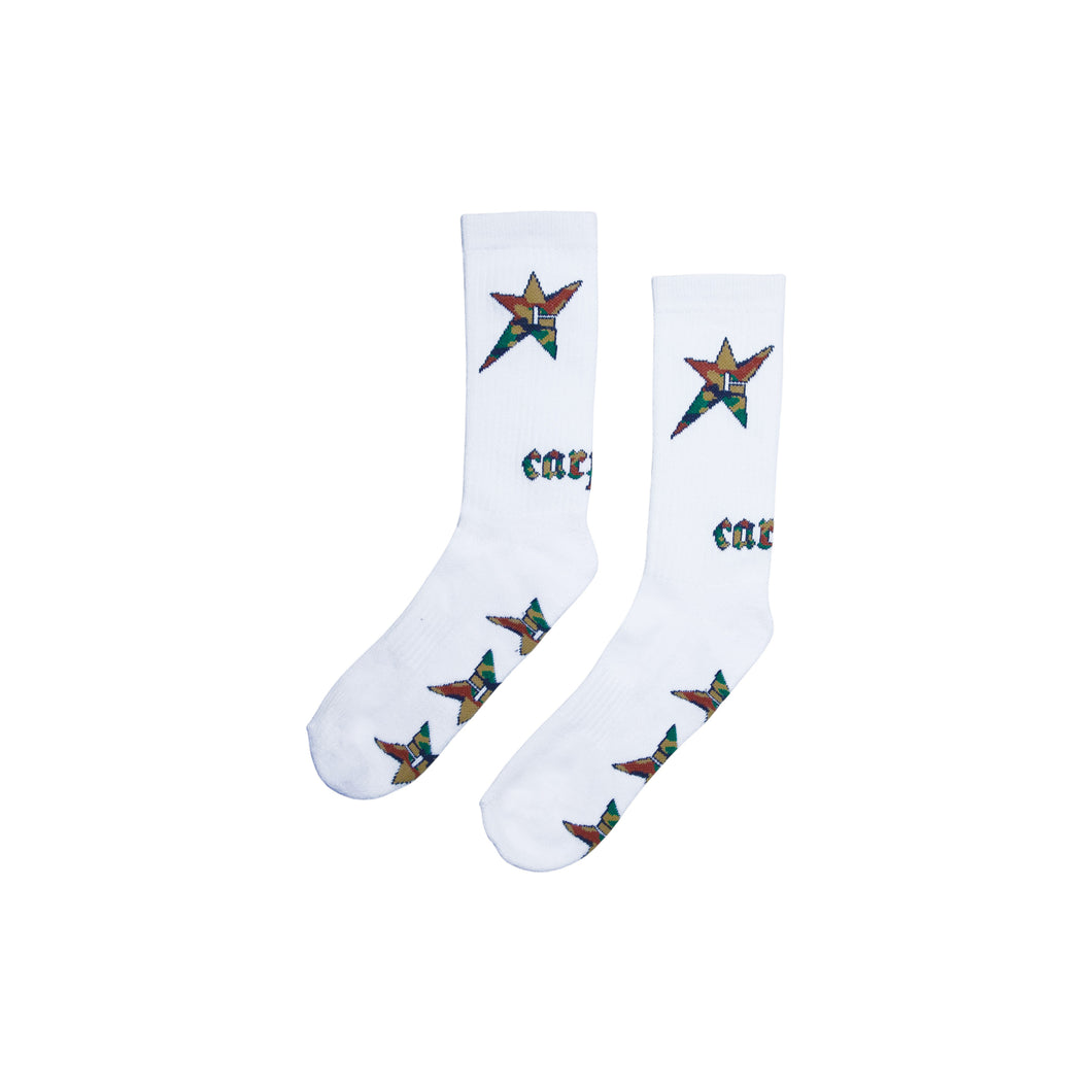 CARPET COMPANY C-Star Sock White