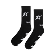 將圖片載入圖庫檢視器 CARPET COMPANY C-Star Sock Black

