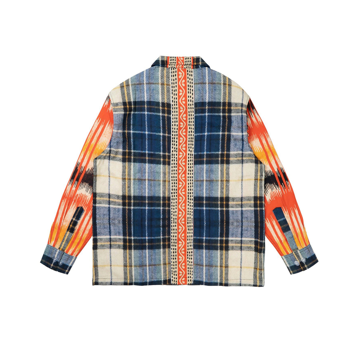 DEVA STATES イカット L/S リネンシャツ マルチ
