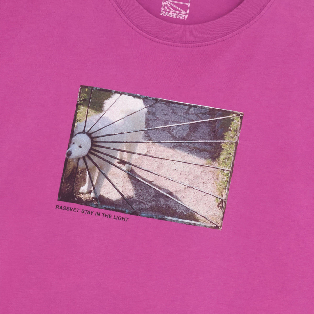 RASSVET Dog Logo Tee Magenta