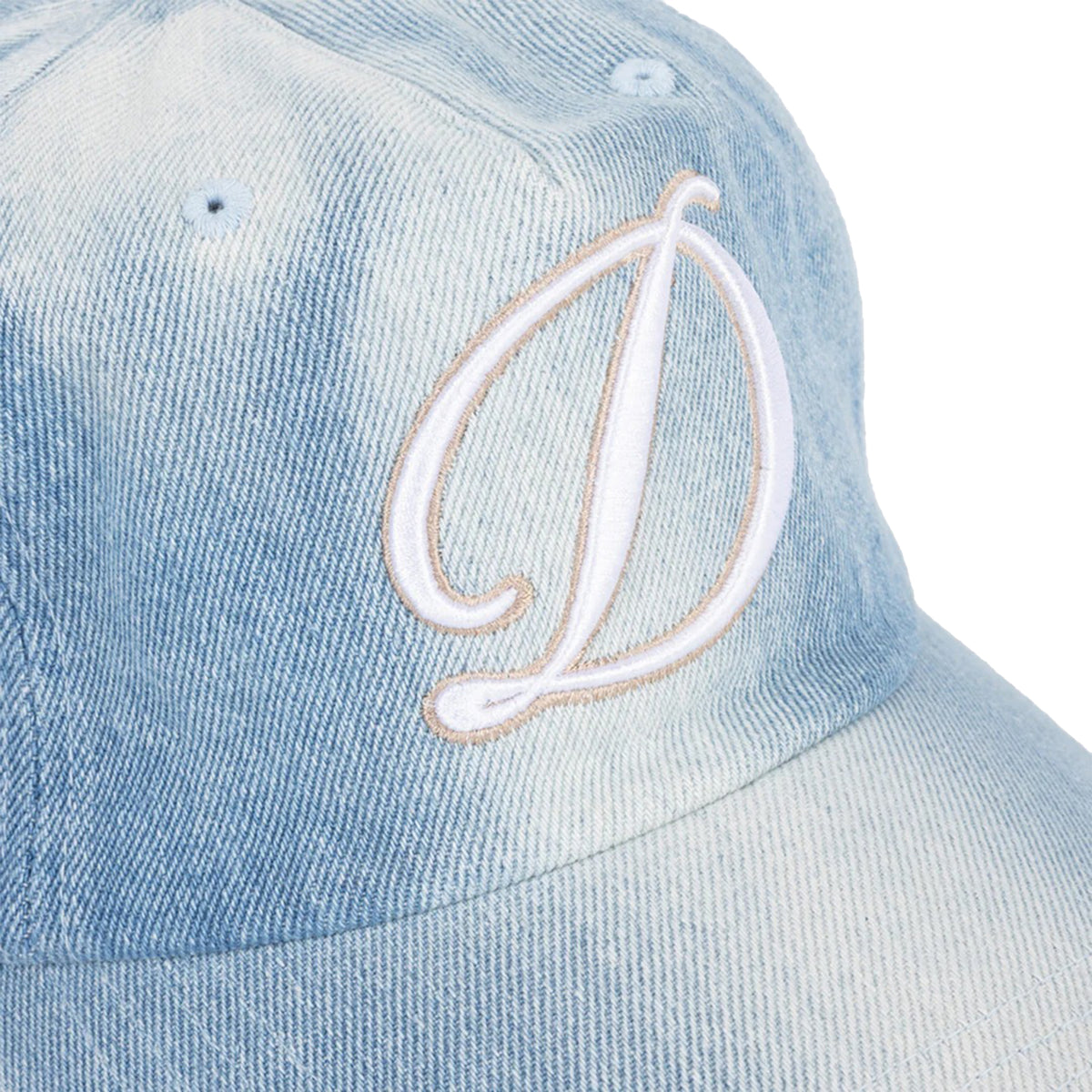 DIME Cursive Denim Worker Cap Blue Washed