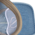 DIME Cursive Denim Worker Cap Blue Washed