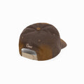 DIME Cursive Denim Worker Cap Brown Washed