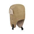 RASSVET Waxed Trapper Hat Beige