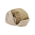 RASSVET Waxed Trapper Hat Beige