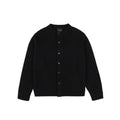 GRAND COLLECTION Wool Cardigan Black