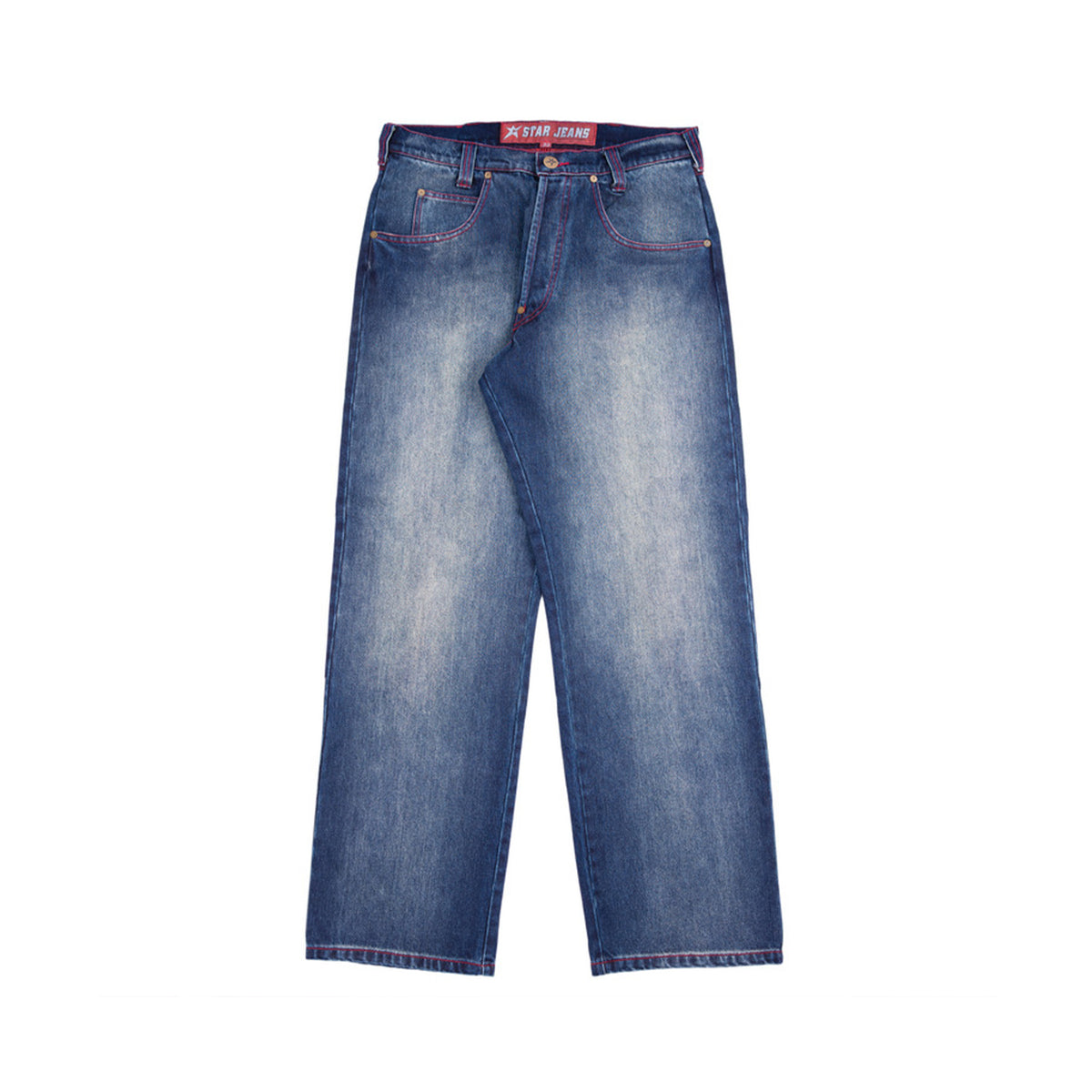 CARPET COMPANY Aged C-Star Jeans Blue