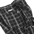 YARDSALE YS Plaid Cargos Black