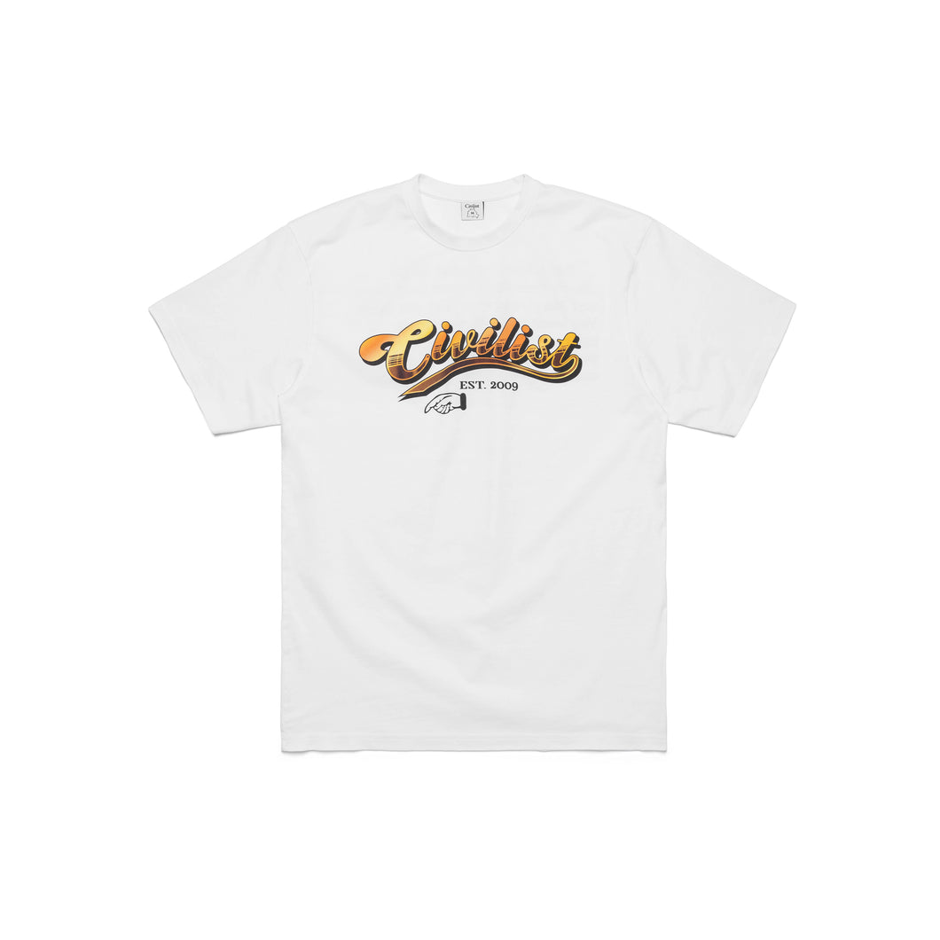 CIVILIST Cheers Tee White