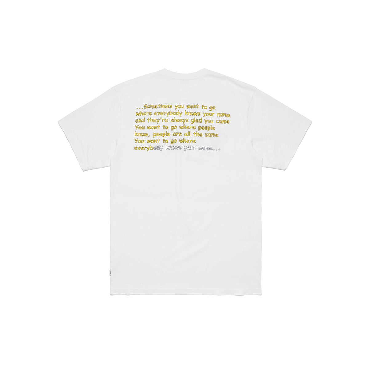 CIVILIST Cheers Tee White