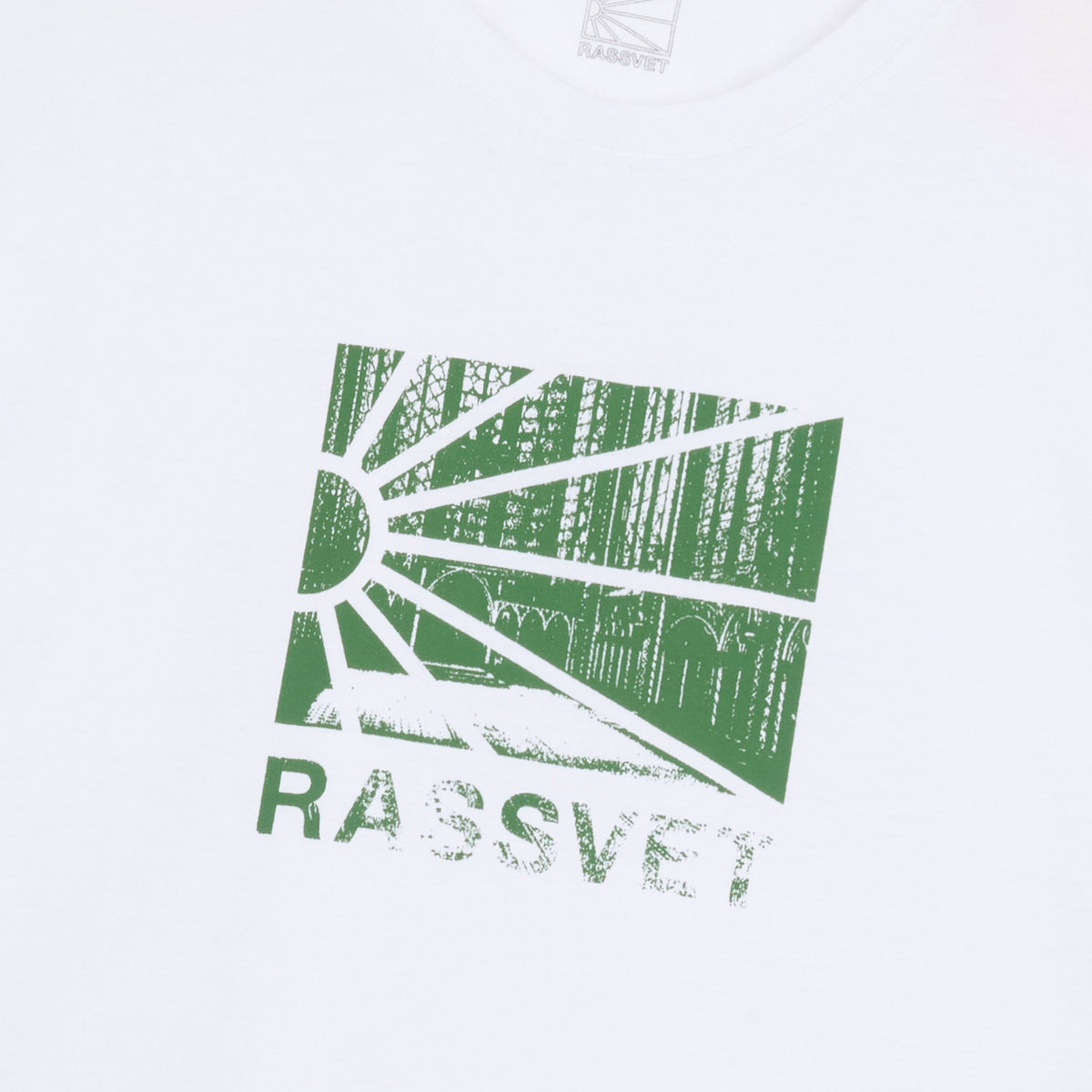 RASSVET Ray Logo Tee White