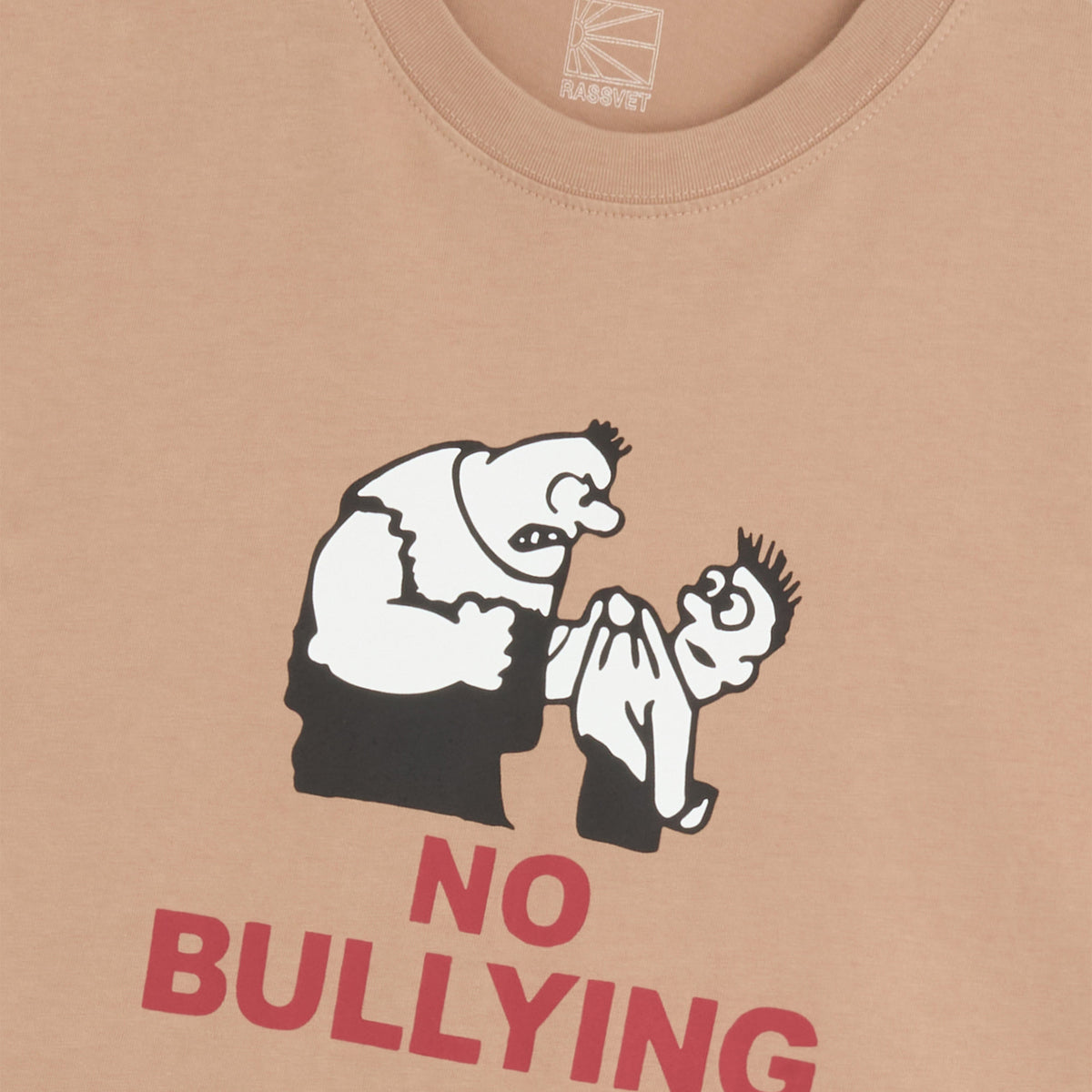 RASSVET No Bullying Tee Beige