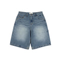 DIME Classic Denim Shorts Sandblasted Indigo