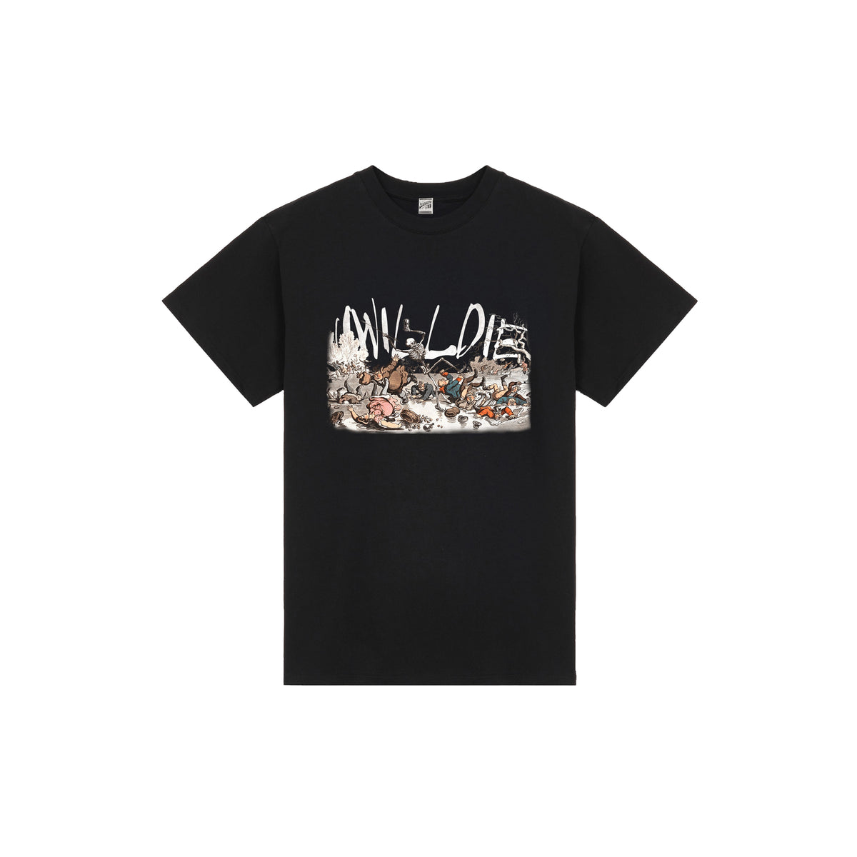 UWILLDIE Skate Tee Black