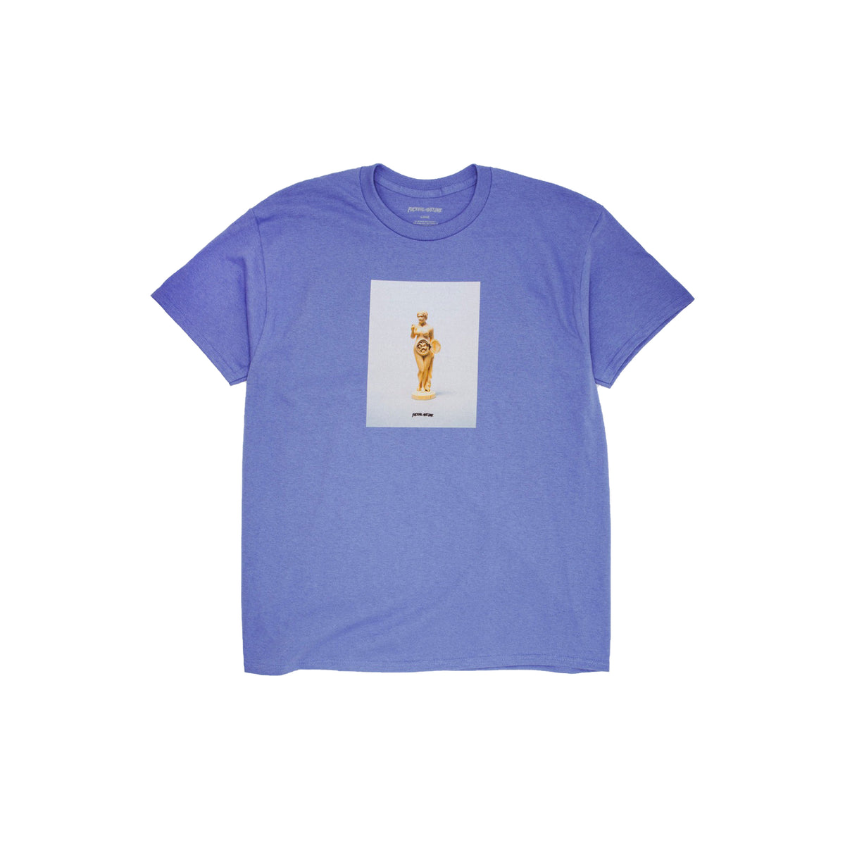 FUCKING AWESOME 2025 Statue Short Sleeve Tee Violet