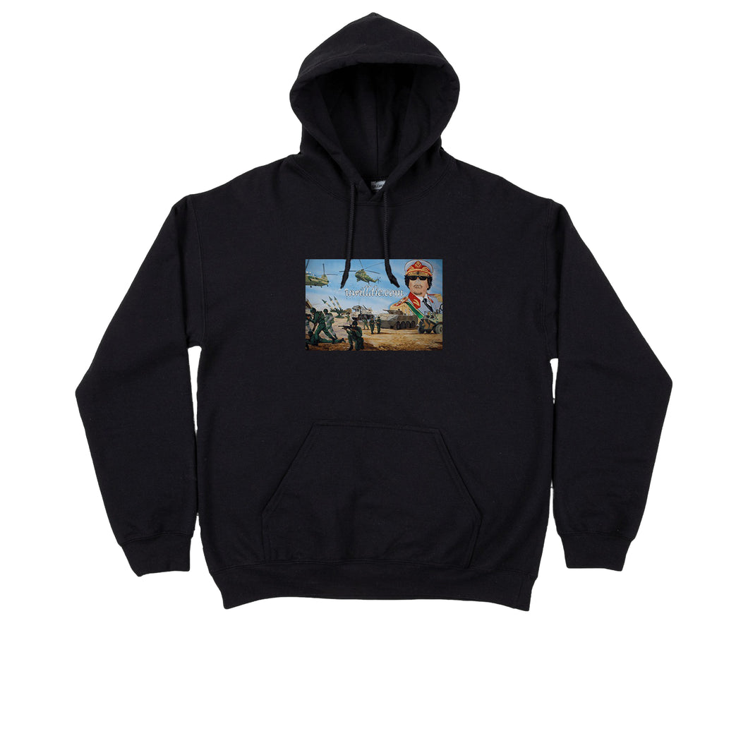 UWILLDIE Colonel Hoodie Black