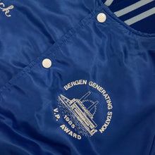 Cargar imagen en el visor de la galería, VINTAGE &#39;90s WORKWEAR VARSITY JACKET USA BLUE
