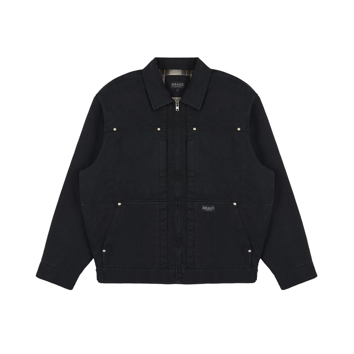GRAND COLLECTION Connor Work Jacket Black