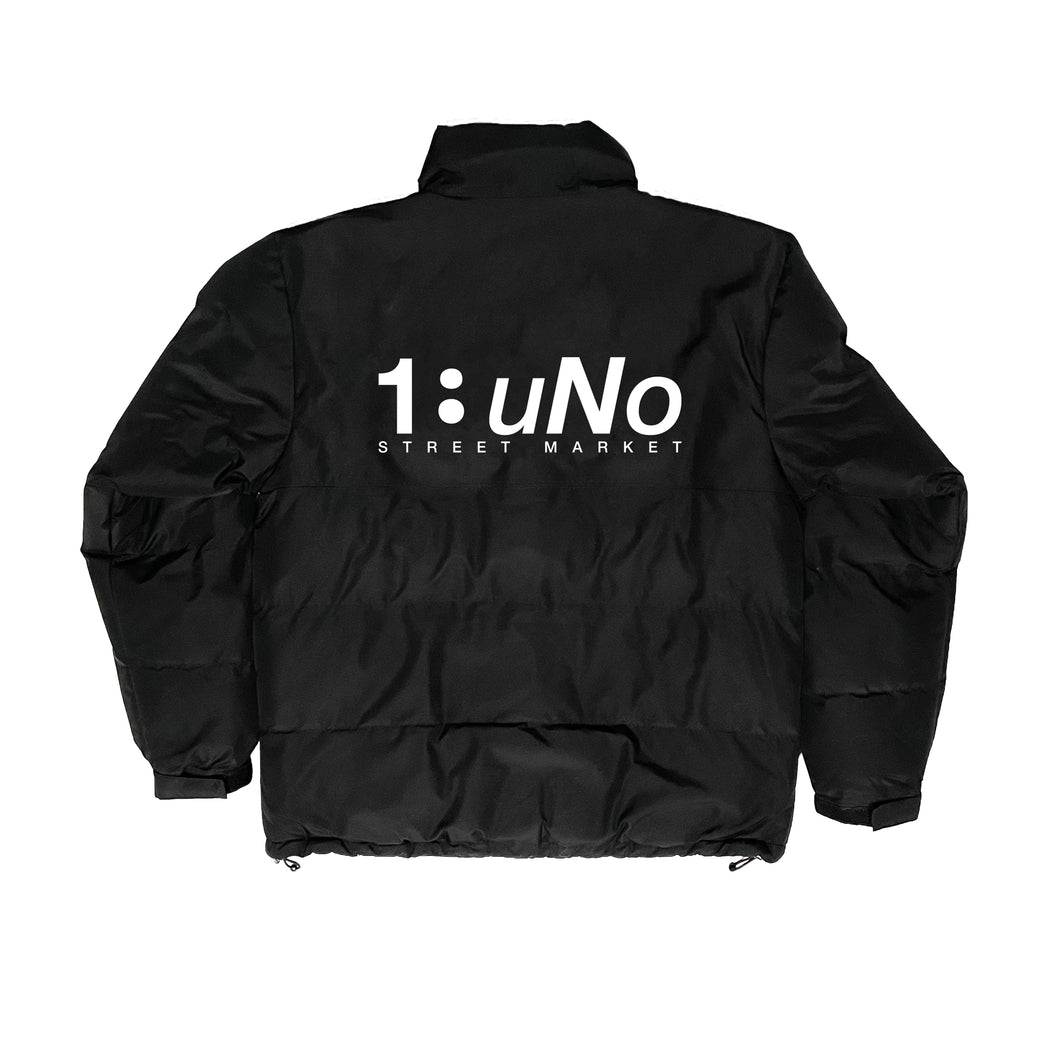 18UNO OG Logo Puffer Jacket Black