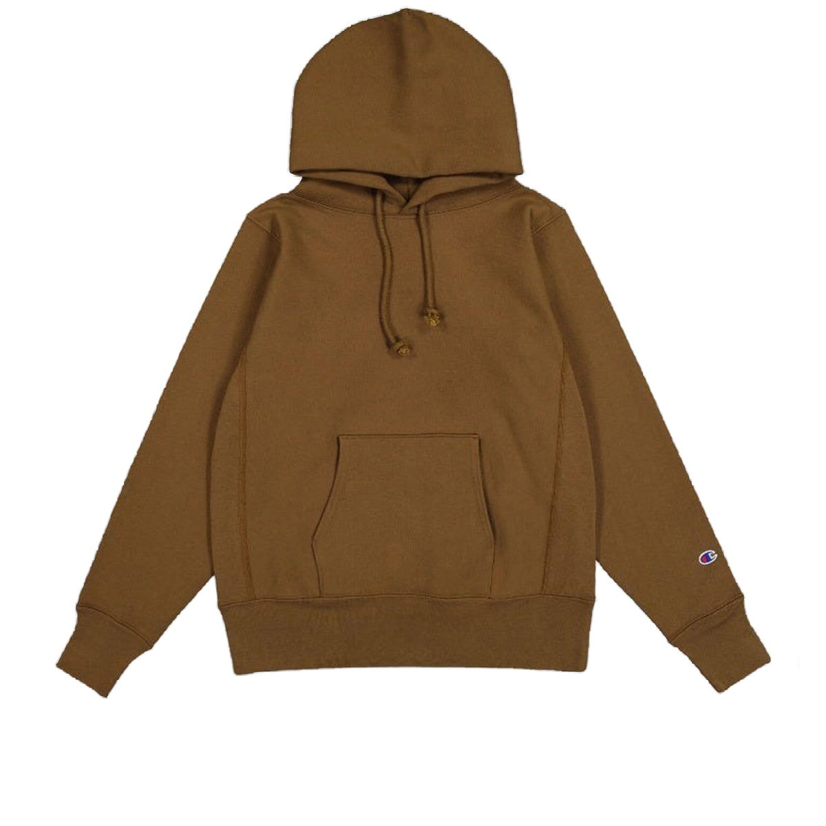 CHAMPION Reverse Weave Hoodie Made in USA Brown