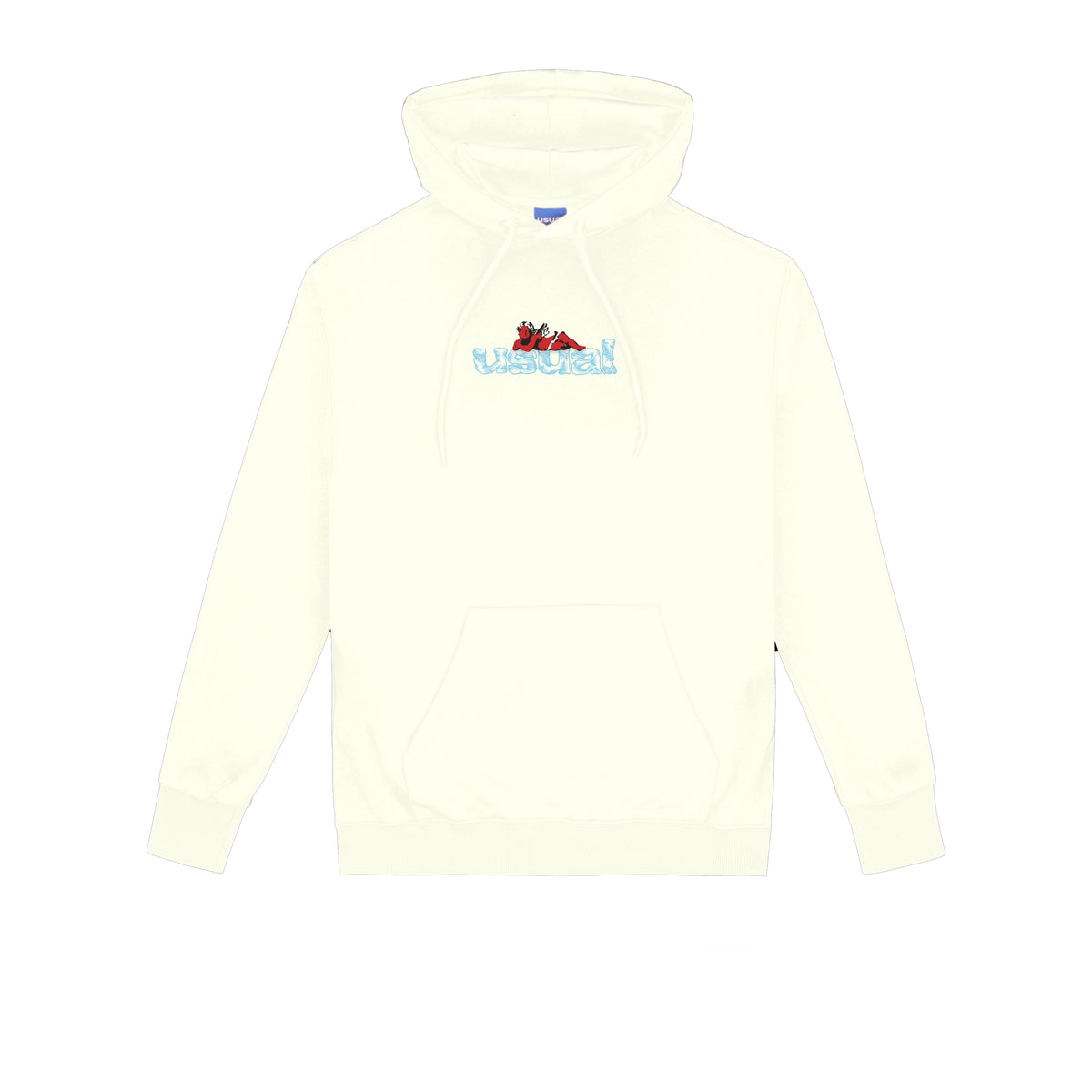 USUAL Clouds フーディー バター