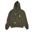 TOKEN 4U Carly 2- Way Zip Hoodie Trench
