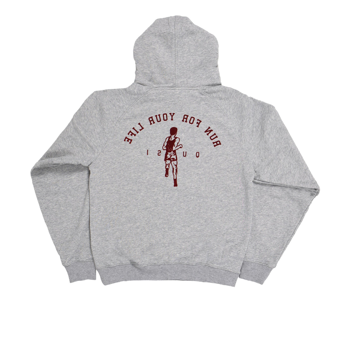 QUASI Run Hoodie Heather Grey