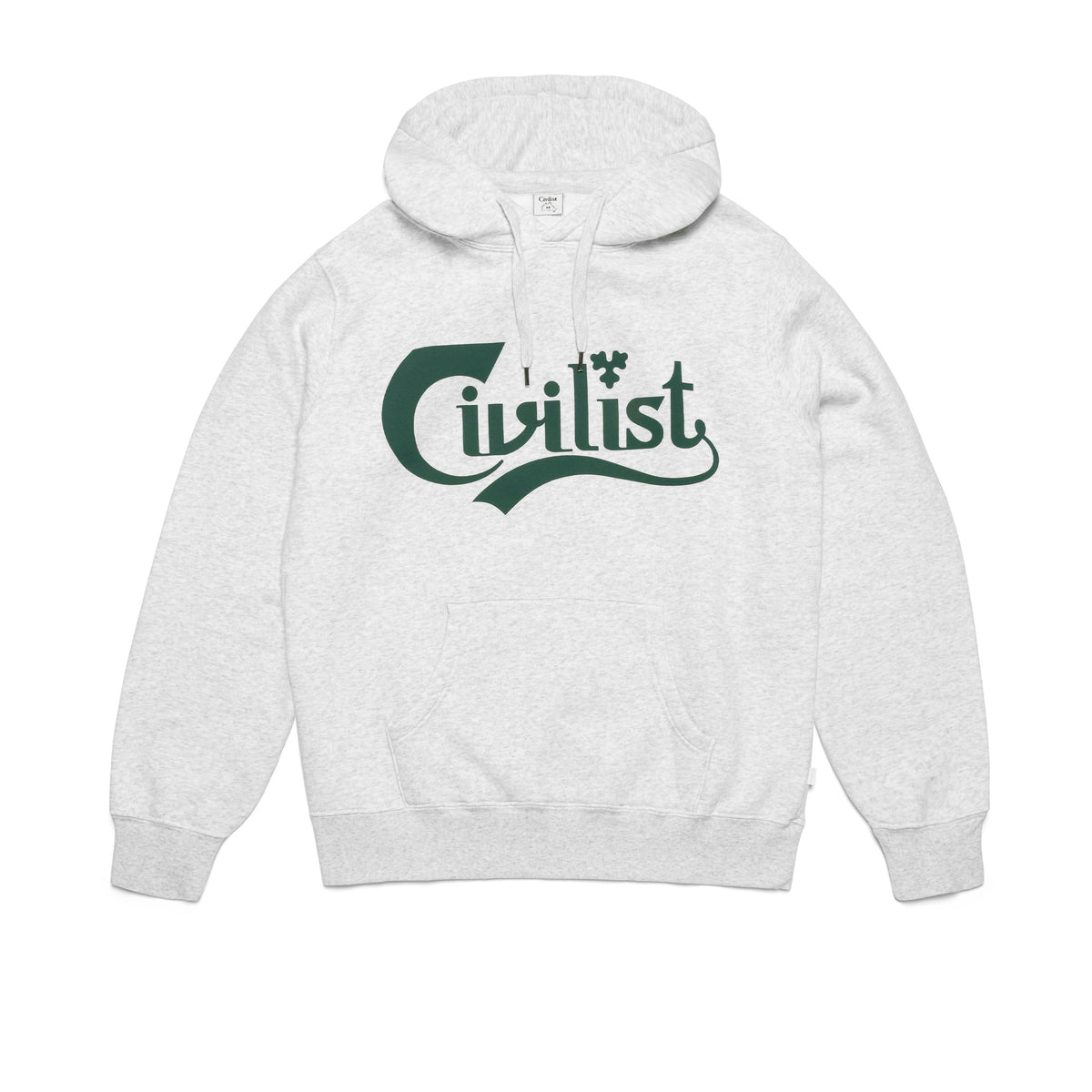 CIVILIST Karls Berg Hood Light Heather Grey