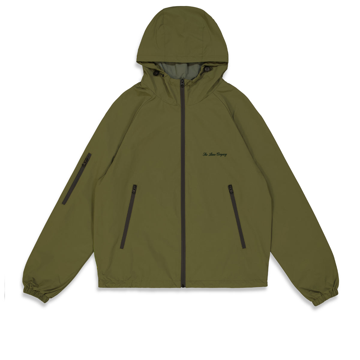 THE LOOSE COMPANY Angel Shell Jacket Forest Green
