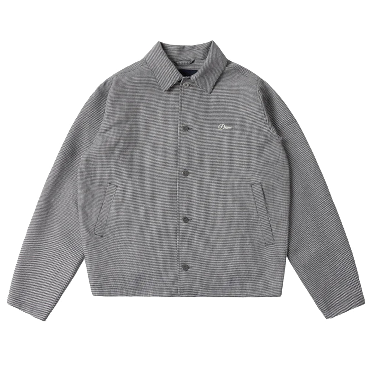 DIME Houndstooth Jacket Grey