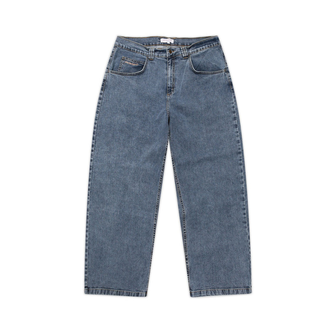 YARDSALE Ivory Slubs Jeans Light Denim