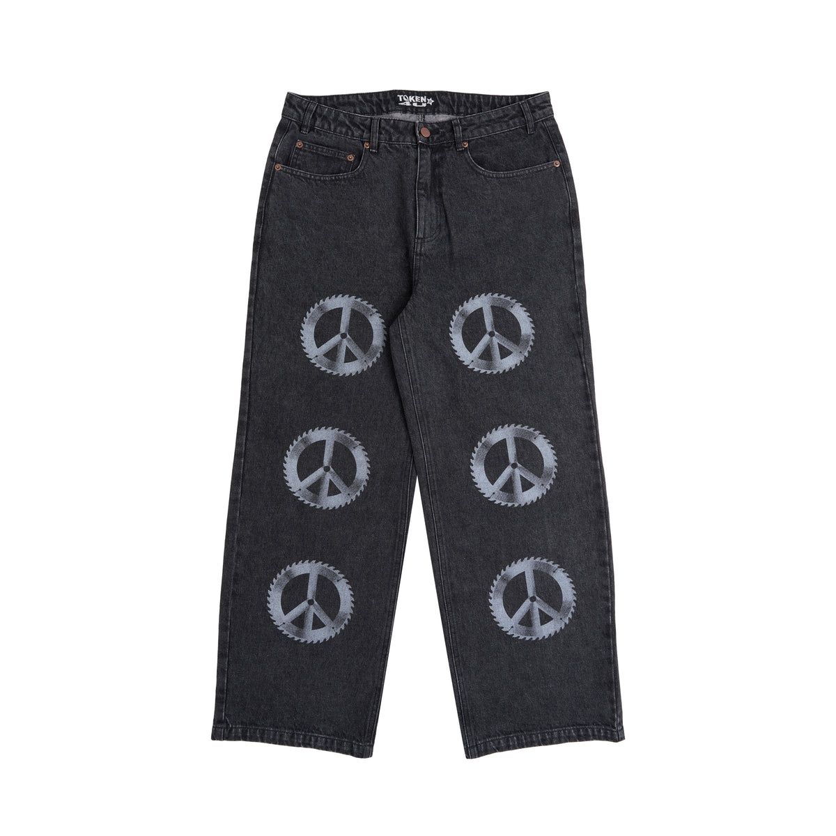 TOKEN 4U Alphabet City Jeans Peace Blade