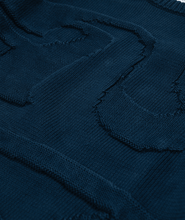 將圖片載入圖庫檢視器 DANCER Triple Logo Knit Navy
