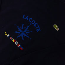 Cargar imagen en el visor de la galería, VINTAGE &#39;80s LACOSTE WIND ROSE SWEATER NAVY
