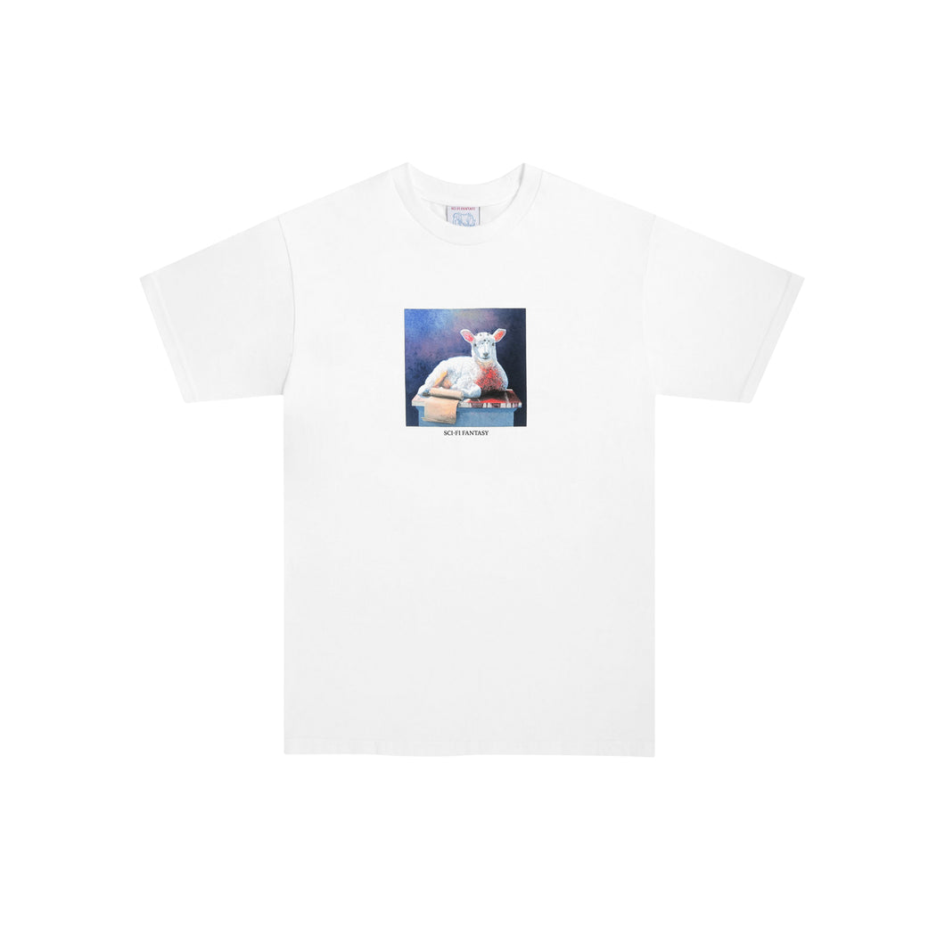 SCI-FI FANTASY Lamb Tee White