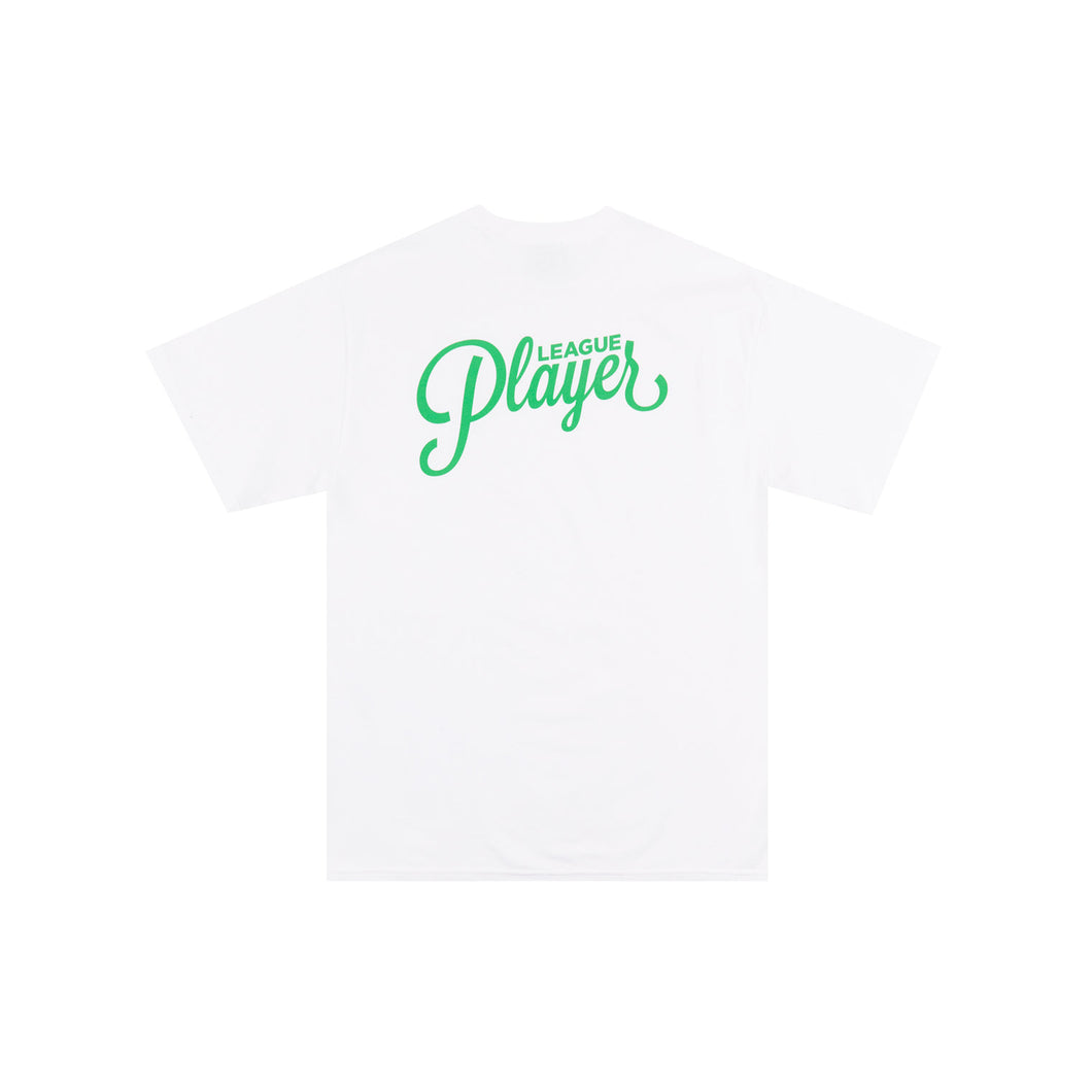 ALLTIMERS League Player Tee White
